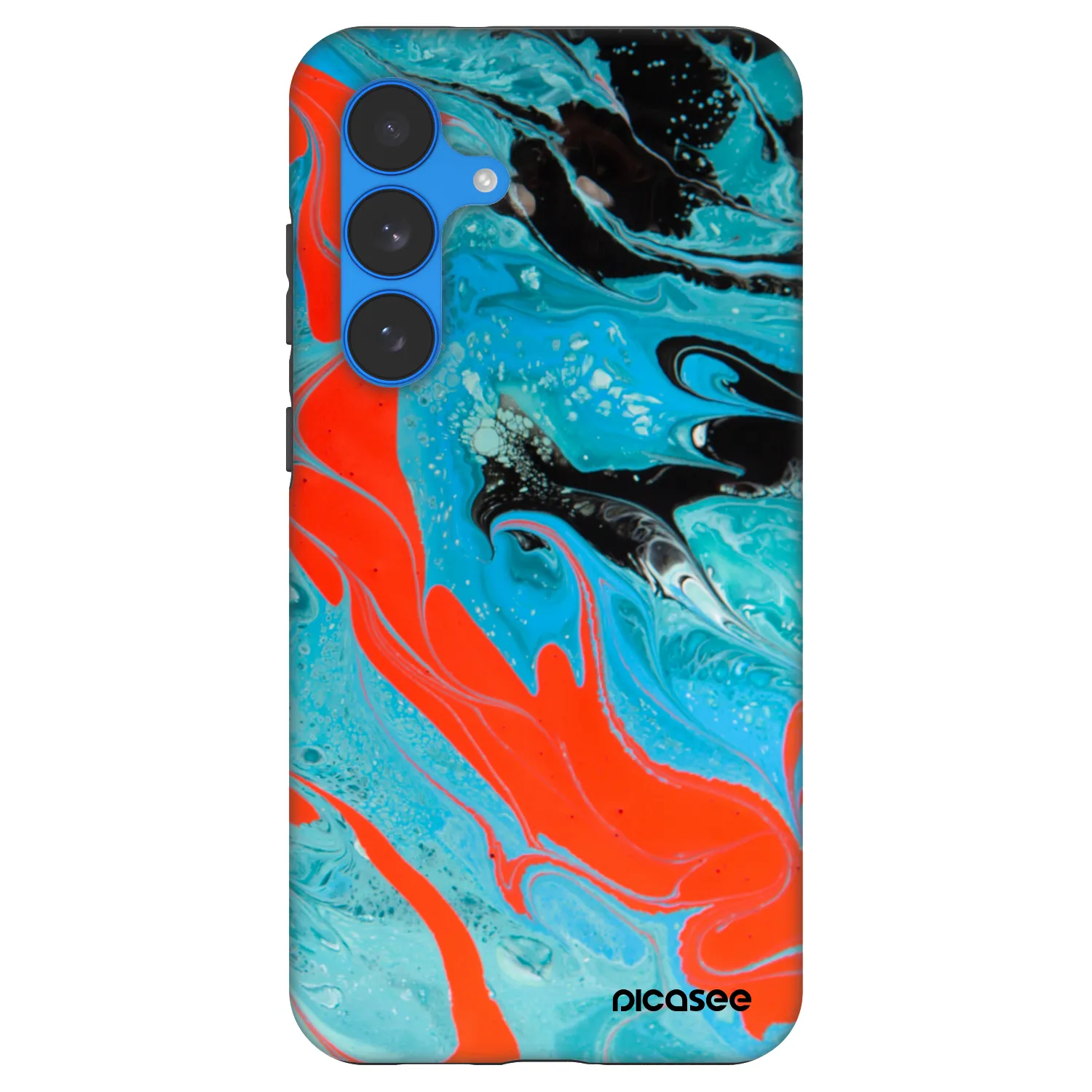 Picasee Fashion Case za Samsung Galaxy S25 FE 5G - Blue Magma