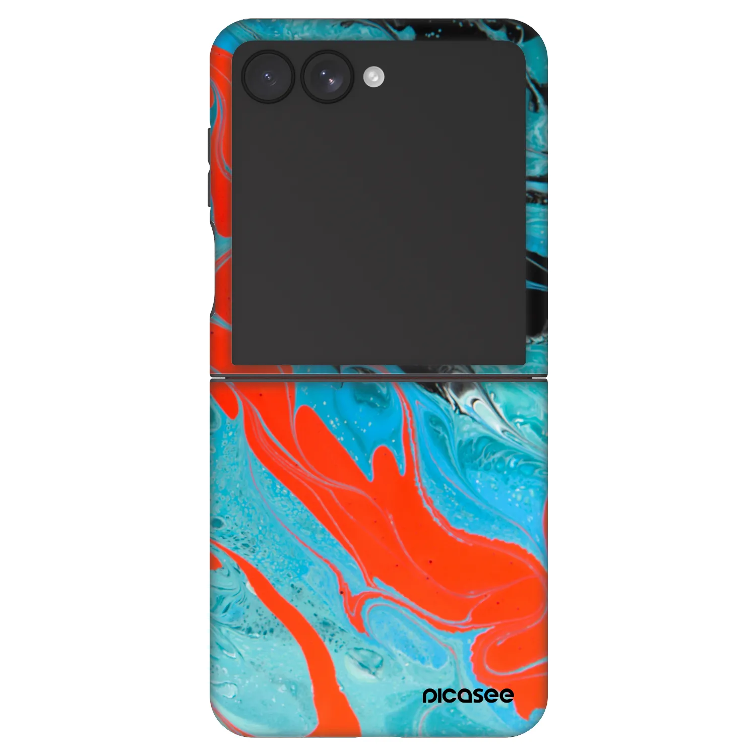 Picasee Fashion Case za Samsung Galaxy Z Flip7 5G - Blue Magma