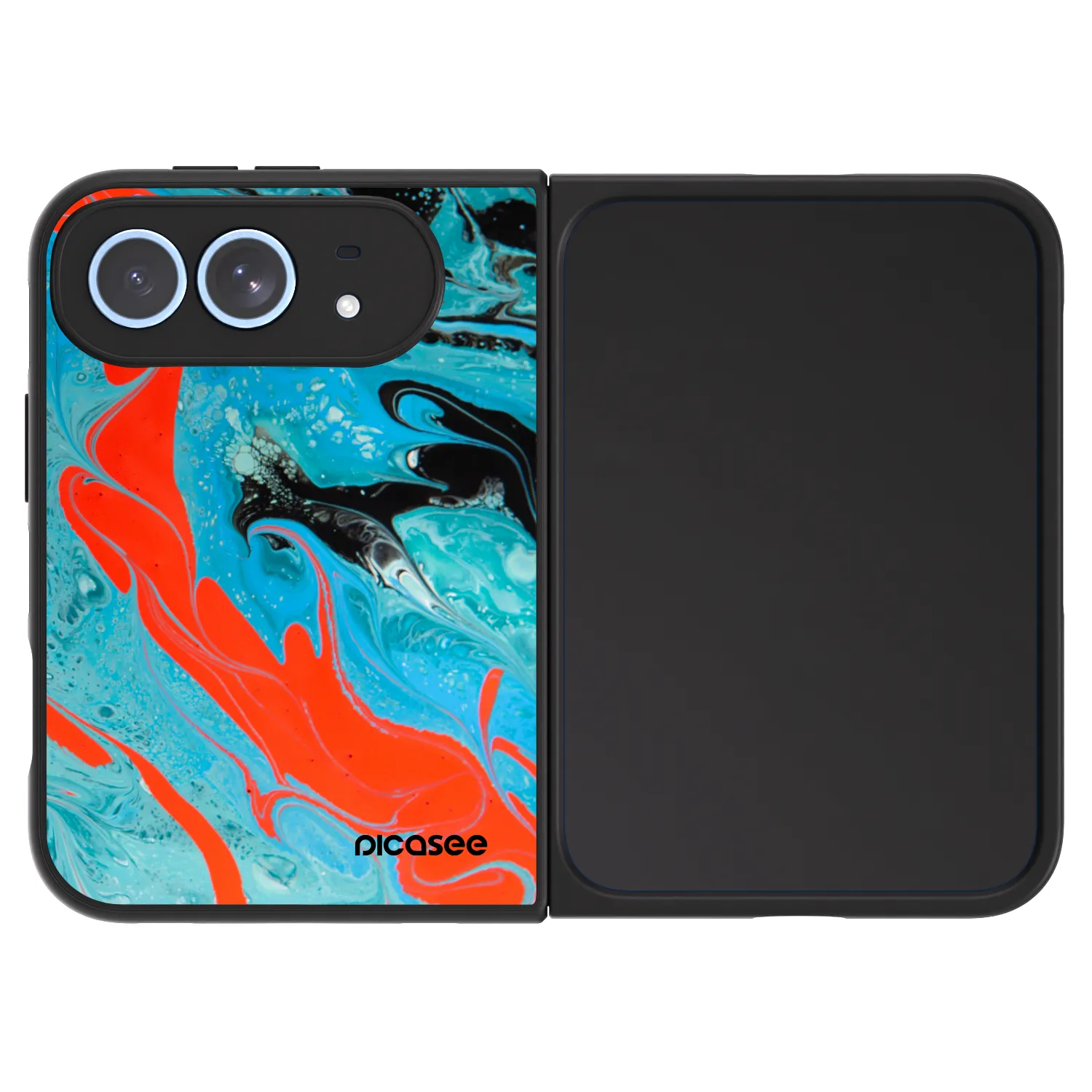 Picasee ULTIMATE CASE za Apple iPhone Duo - Blue Magma