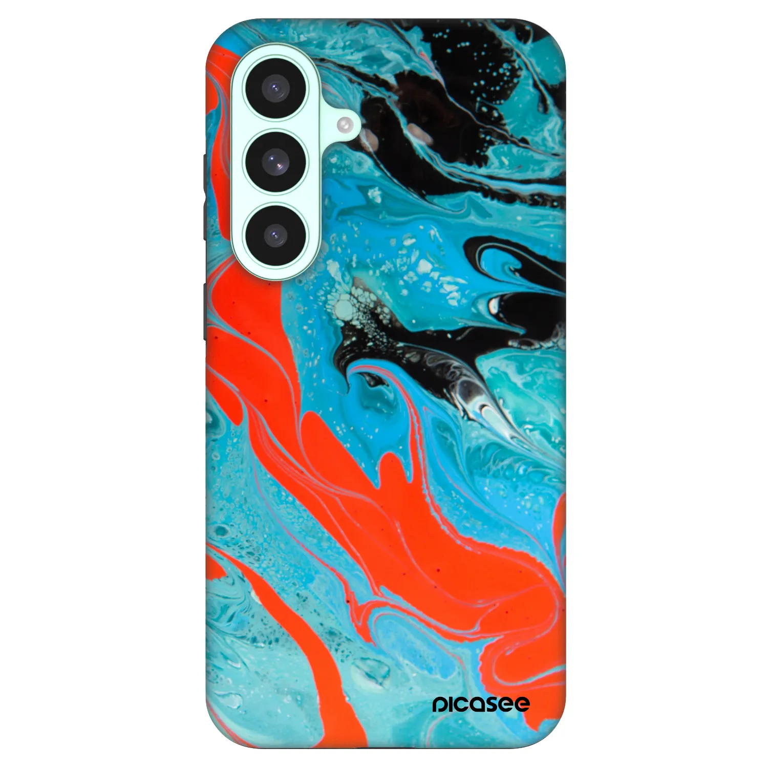 Picasee Fashion Case PowerShare pro Samsung Galaxy S26 FE - Blue Magma