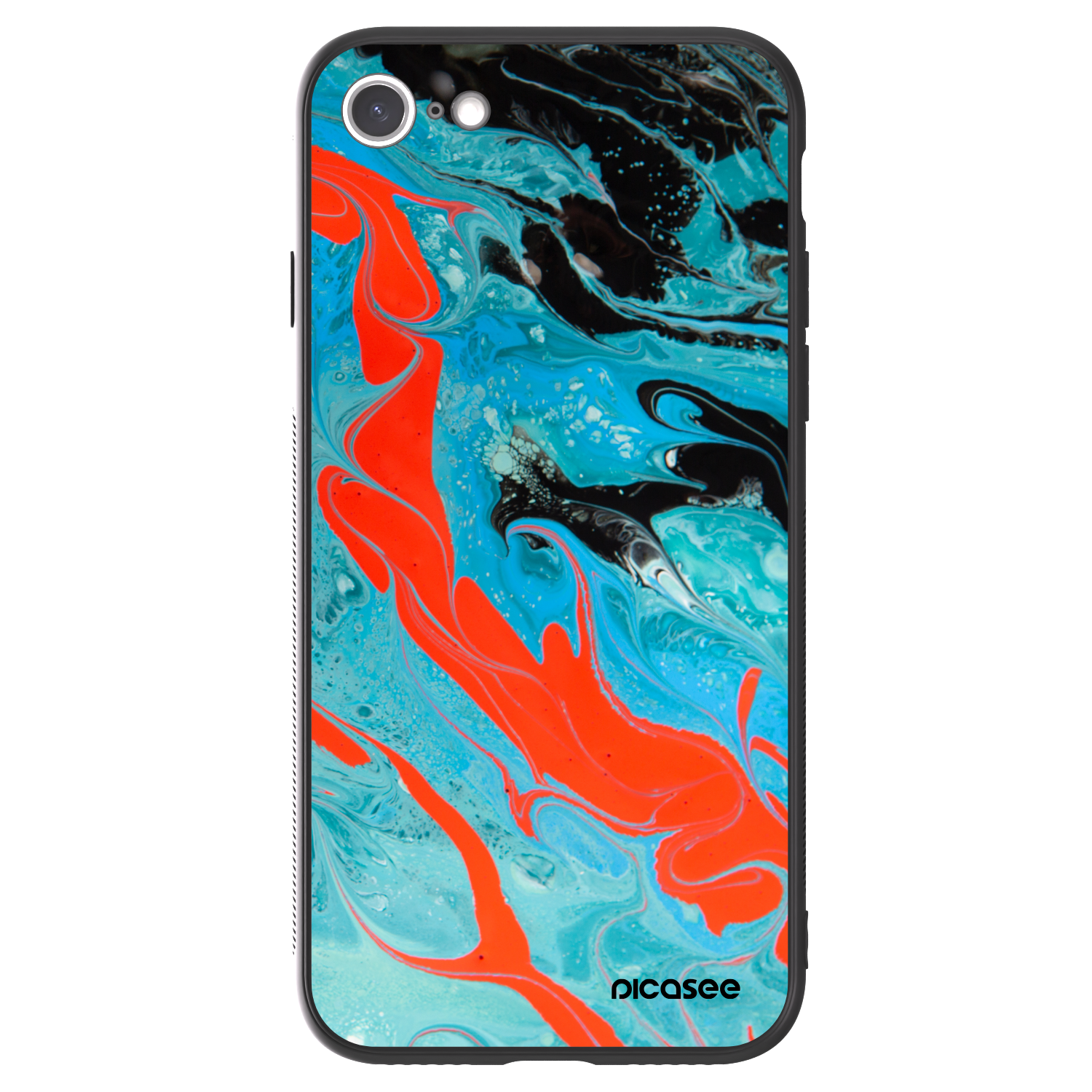 Picasee ULTIMATE CASE za Apple iPhone 7 - Blue Magma