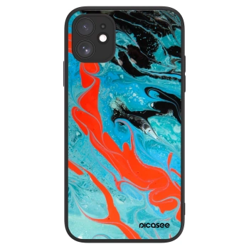 Picasee ULTIMATE CASE MagSafe za Apple iPhone 11 - Blue Magma