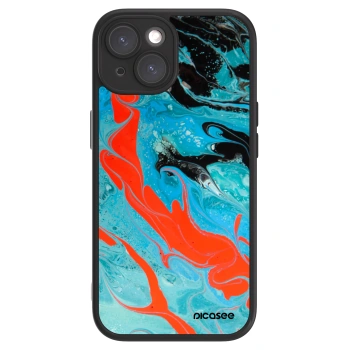Picasee ULTIMATE CASE za Apple iPhone 15 - Blue Magma