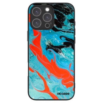 Picasee ULTIMATE CASE za Apple iPhone 16 Pro Max - Blue Magma