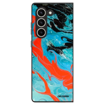 Ovitek za Samsung Galaxy Z Fold5 5G - Blue Magma