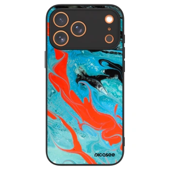 Picasee ULTIMATE CASE MagSafe za Apple iPhone 17 Pro Max - Blue Magma