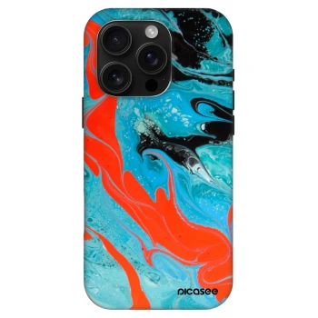 Picasee Fashion Case MagSafe za Apple iPhone 16 Pro - Blue Magma