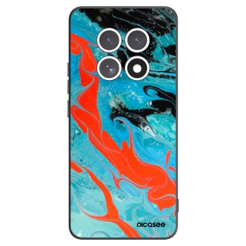 Picasee silikonski črni ovitek za Xiaomi Redmi Note 15 - Blue Magma