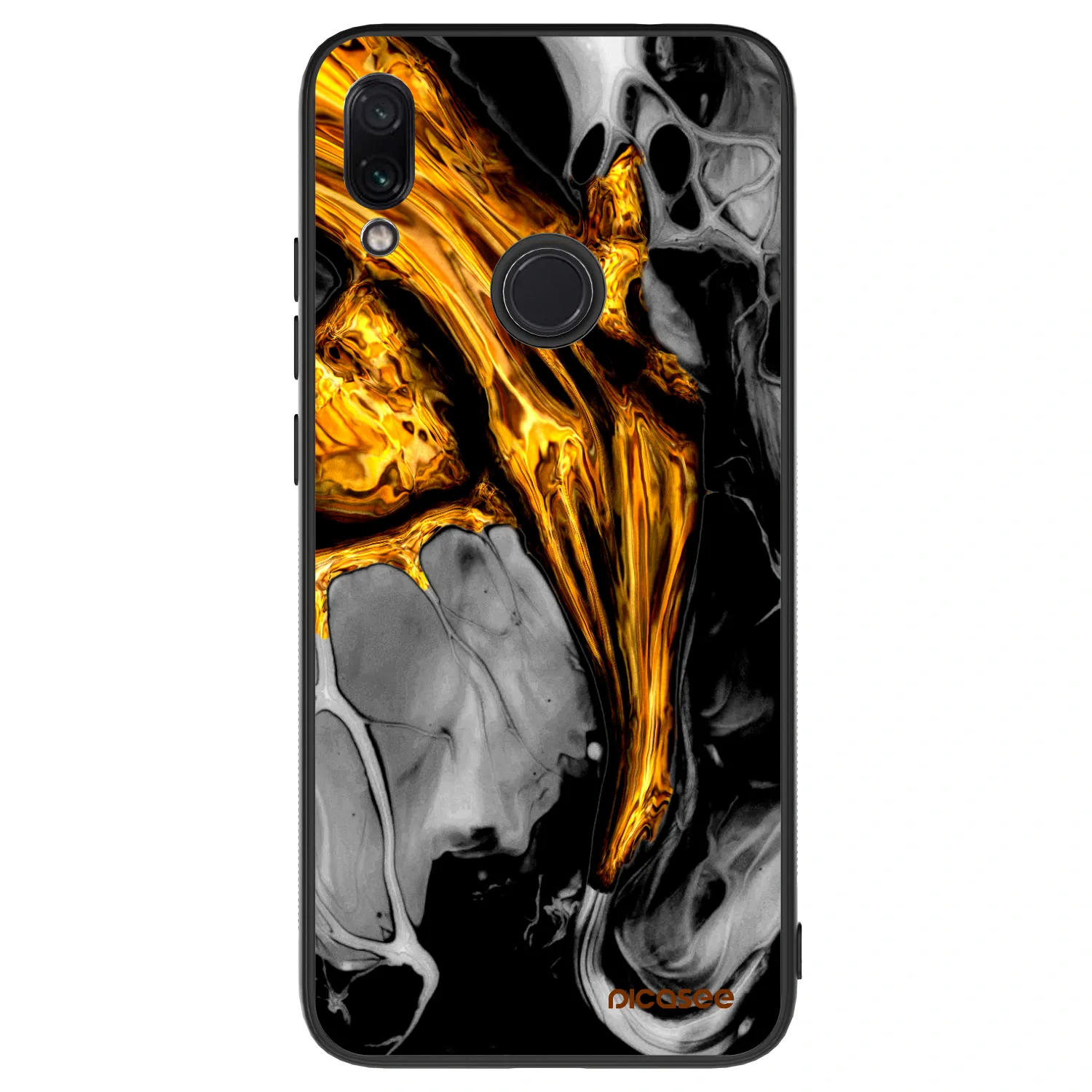 Picasee ULTIMATE CASE za Xiaomi Redmi Note 7 - Black Gold
