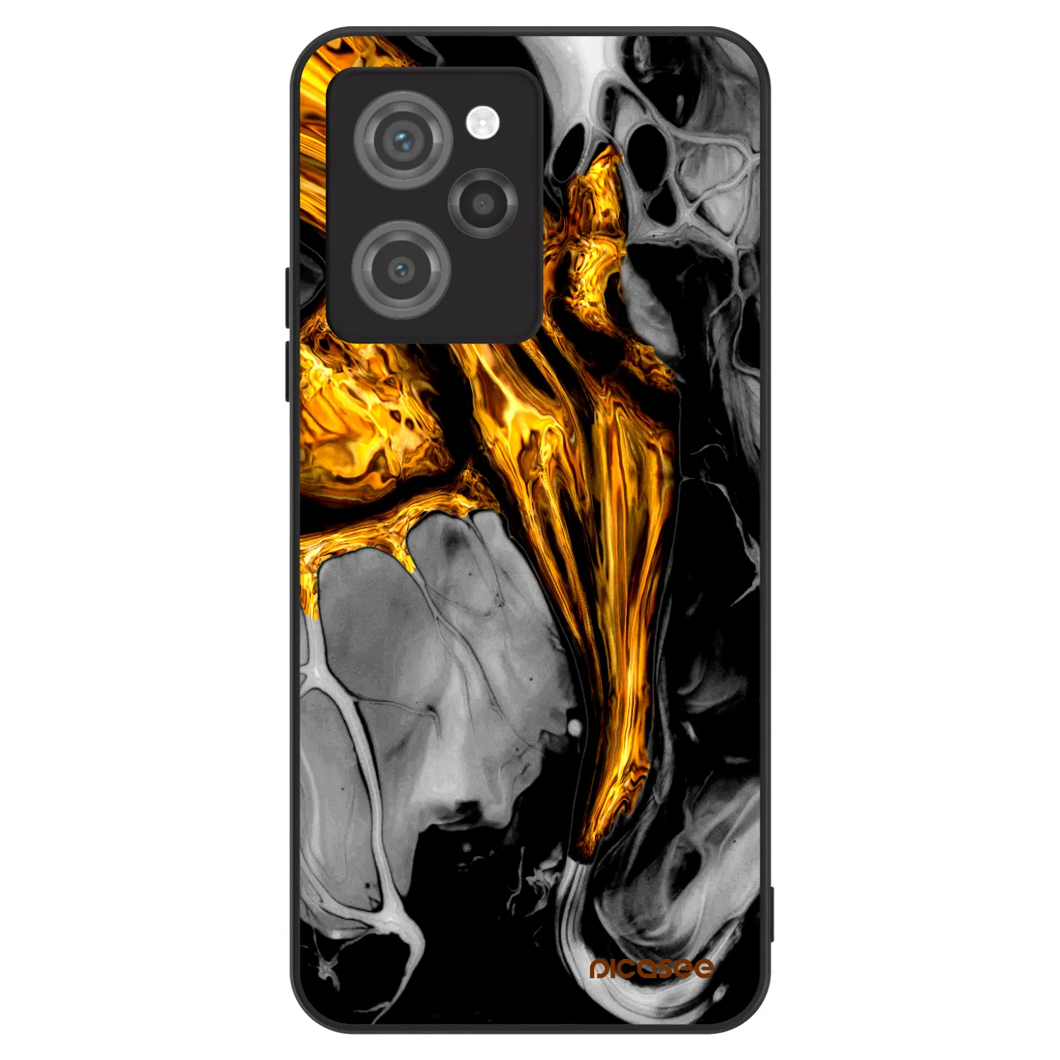 Picasee ULTIMATE CASE za Xiaomi Poco X5 Pro - Black Gold
