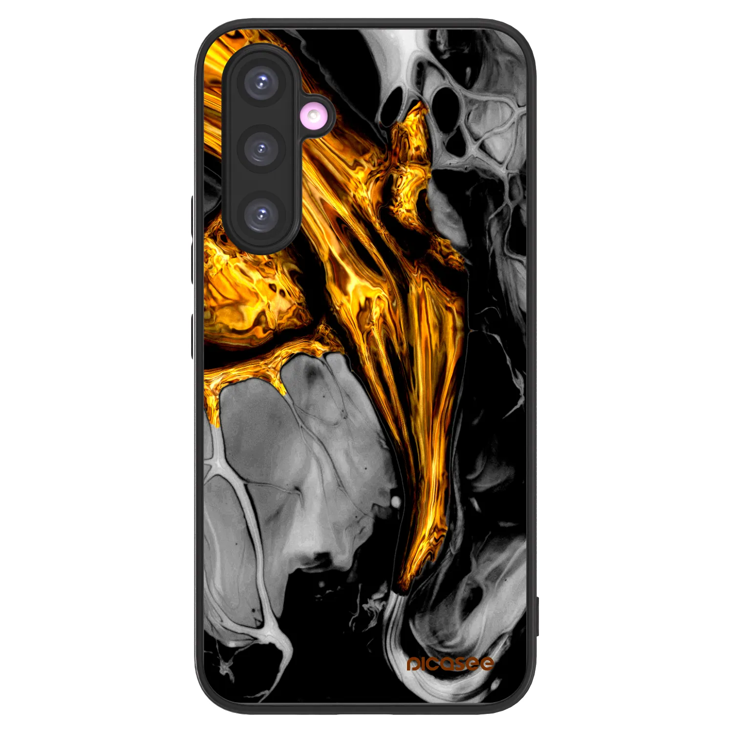 Picasee ULTIMATE CASE za Samsung Galaxy A54 5G A546B - Black Gold