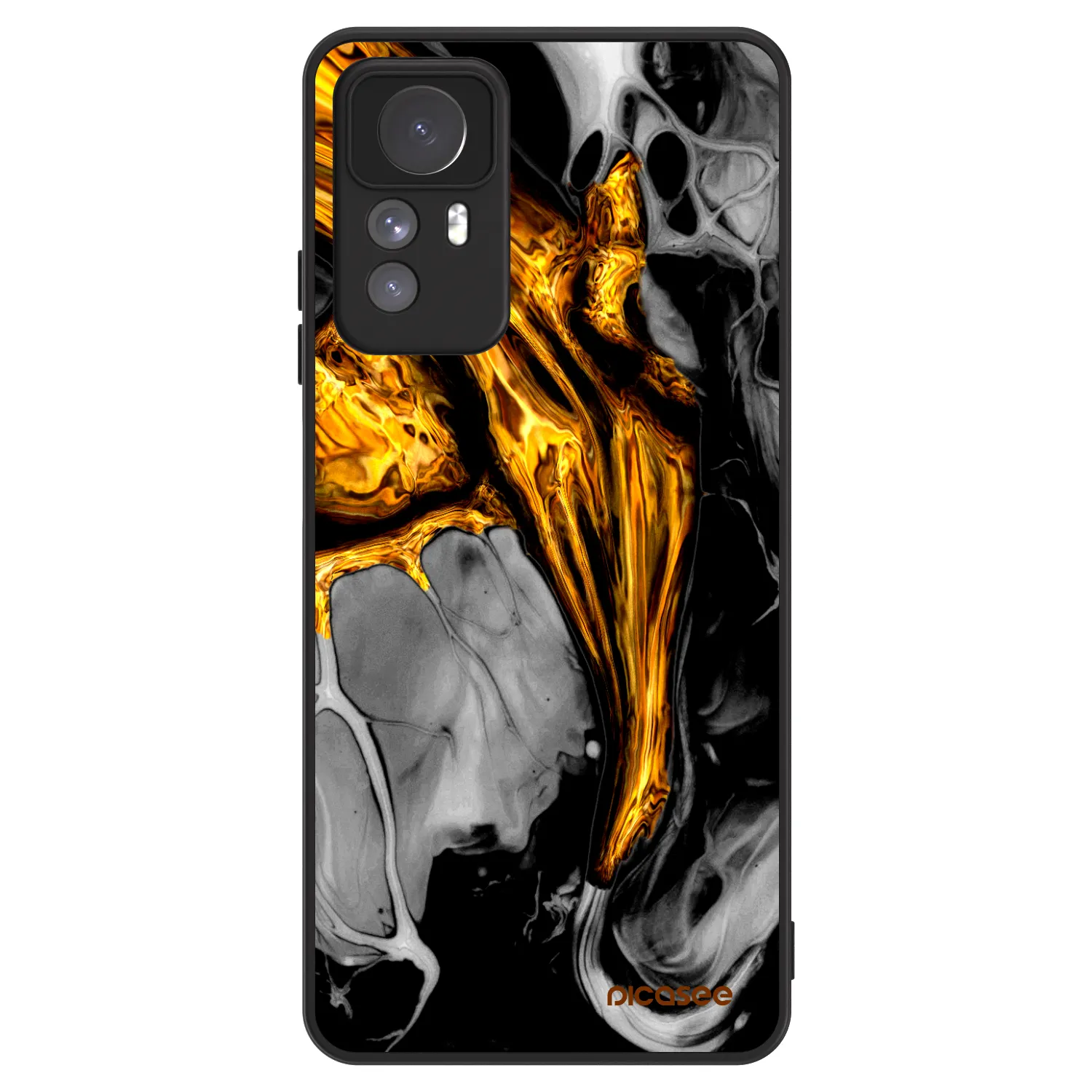 Picasee ULTIMATE CASE za Xiaomi Redmi Note 12S - Black Gold