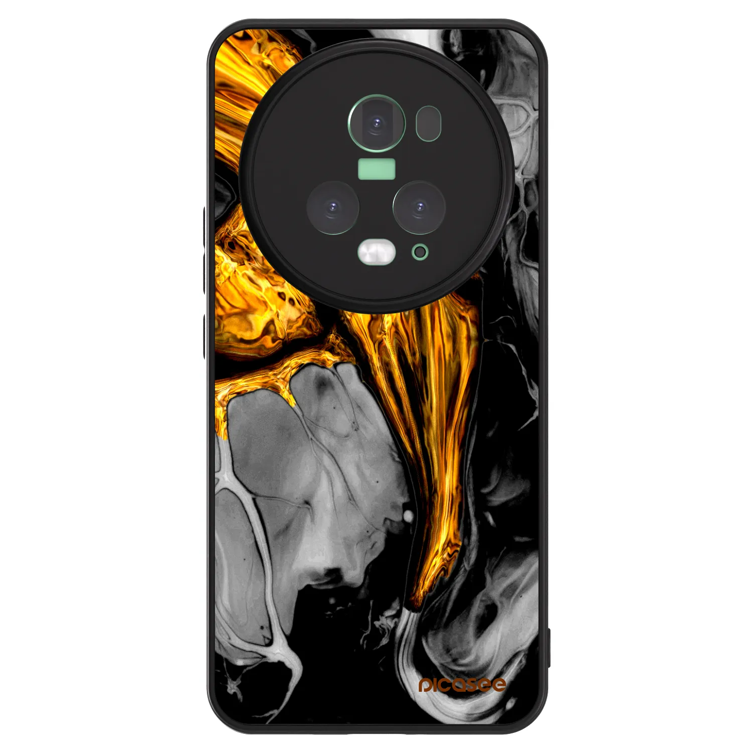 Picasee ULTIMATE CASE za Honor Magic5 Pro - Black Gold
