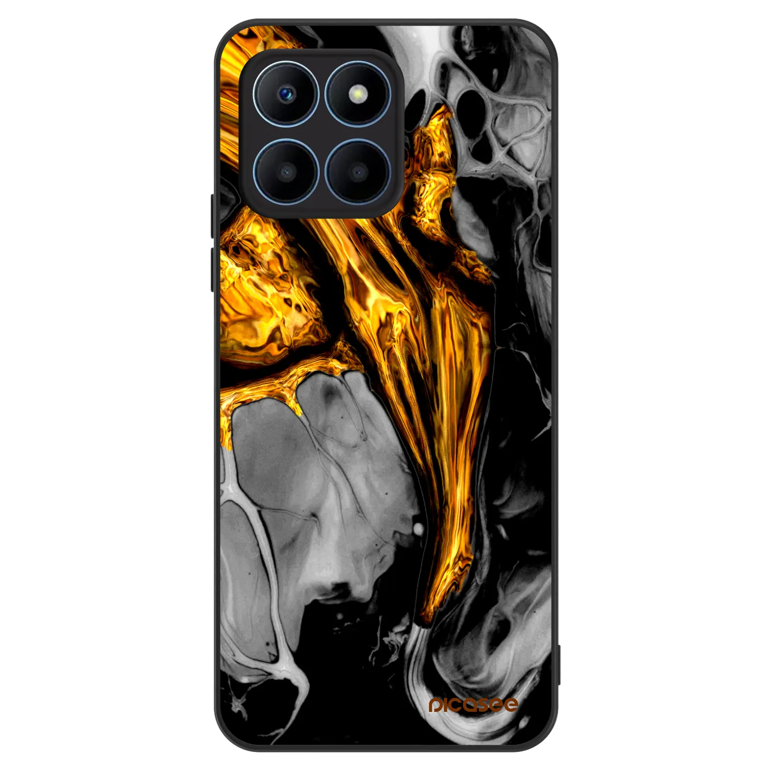 Picasee ULTIMATE CASE za Honor 70 Lite - Black Gold