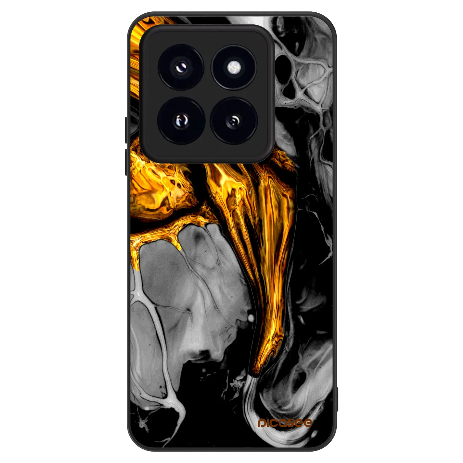 Picasee ULTIMATE CASE za Xiaomi 14 Pro - Black Gold