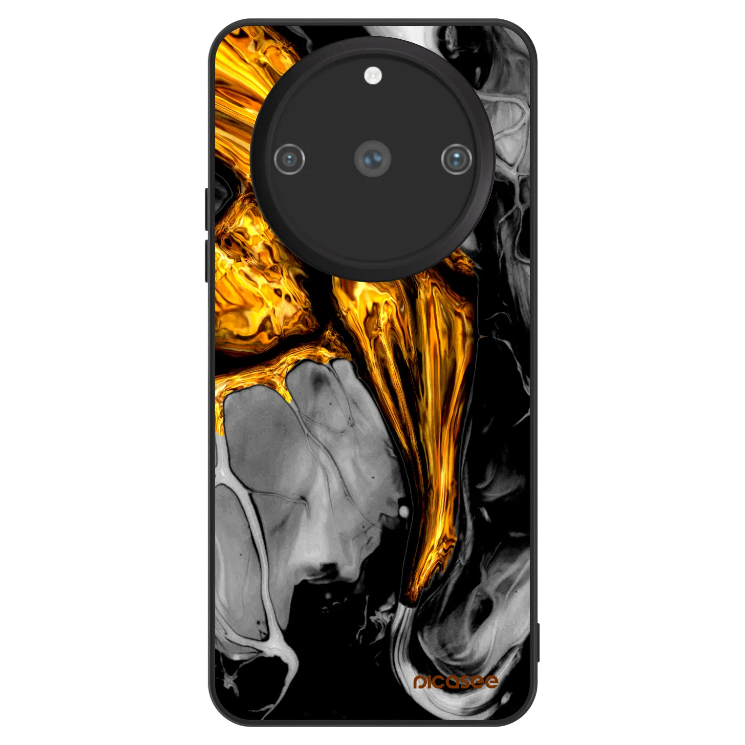 Picasee ULTIMATE CASE za Realme 11 Pro+ - Black Gold