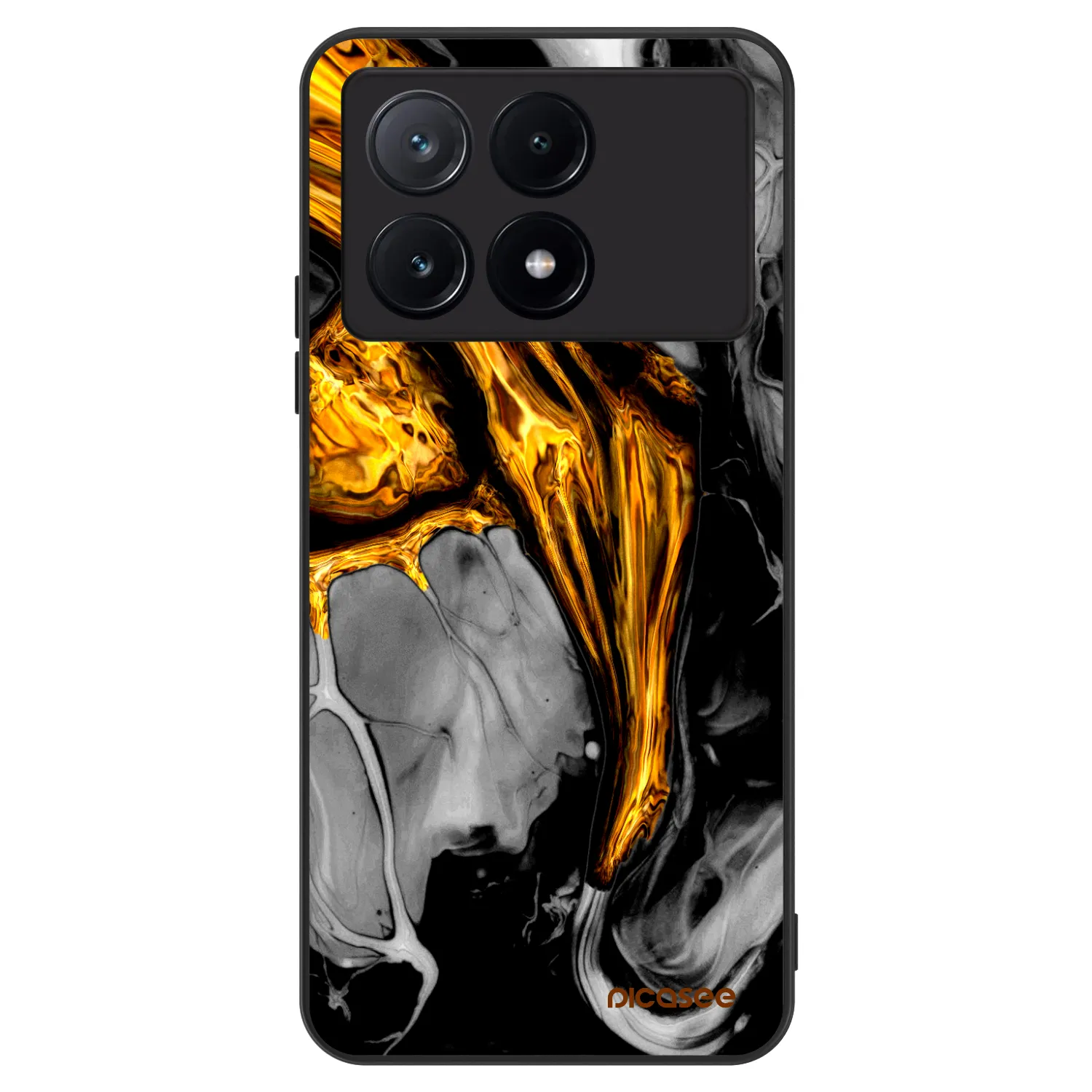 Picasee ULTIMATE CASE za Xiaomi Poco X6 Pro - Black Gold