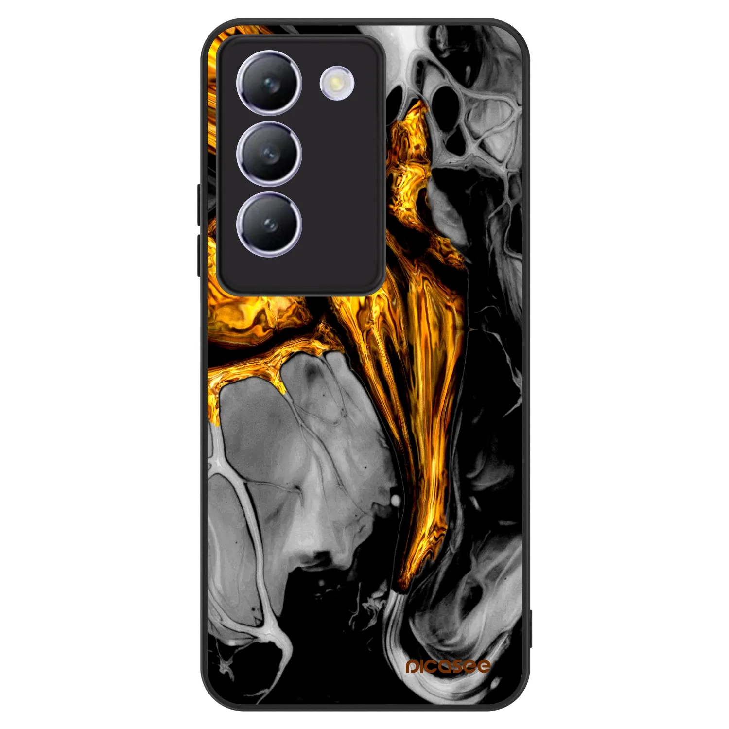 Picasee ULTIMATE CASE za Vivo V40 SE 5G - Black Gold