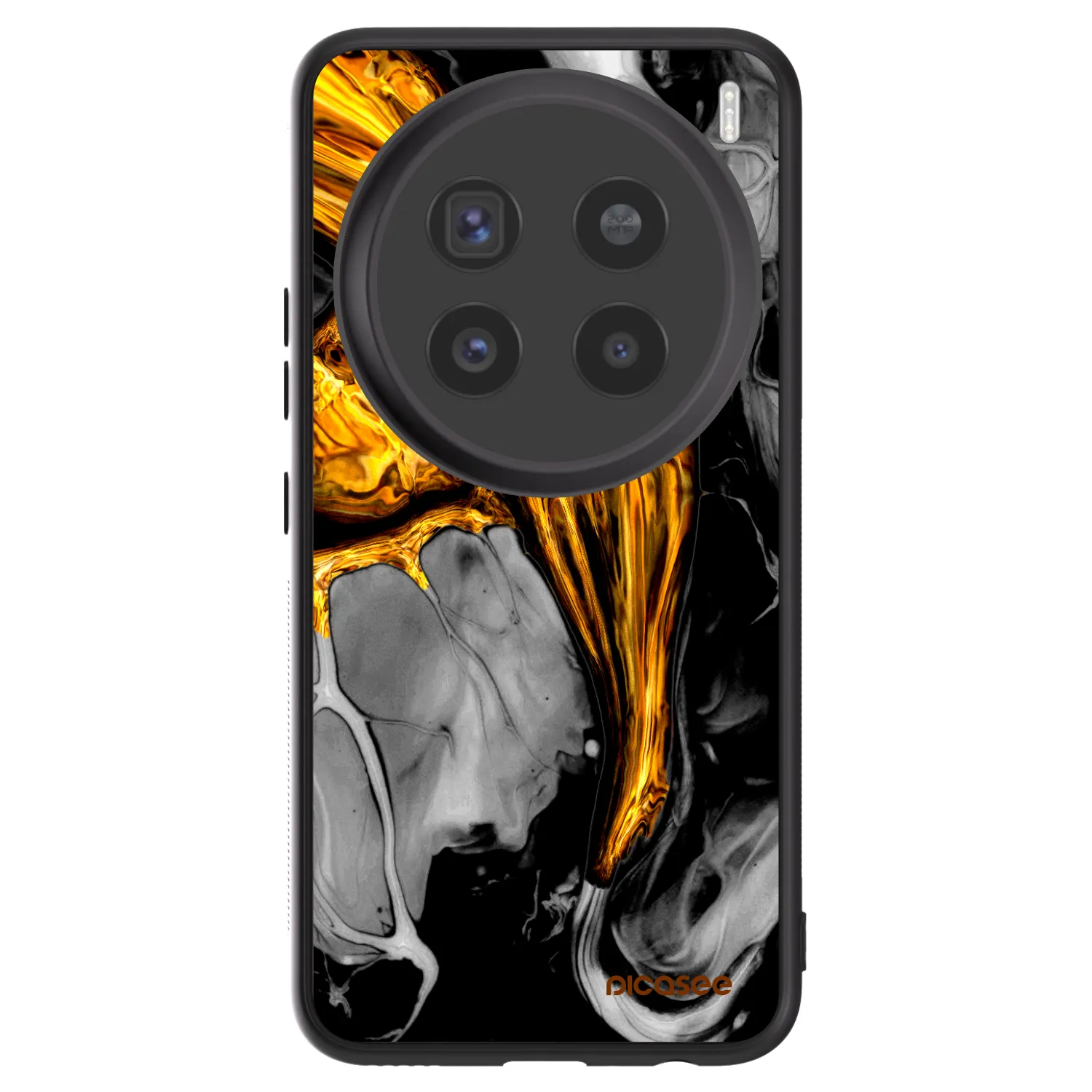 Picasee ULTIMATE CASE za Vivo X200 Pro - Black Gold