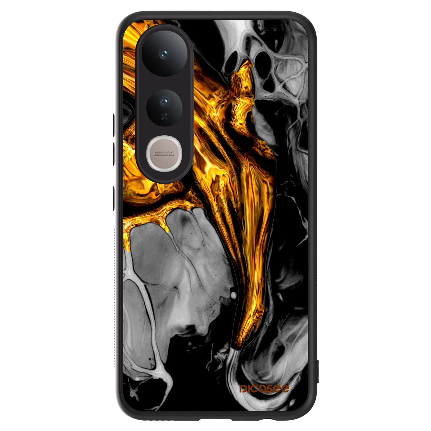 Picasee ULTIMATE CASE za Vivo V50 Lite 5G - Black Gold