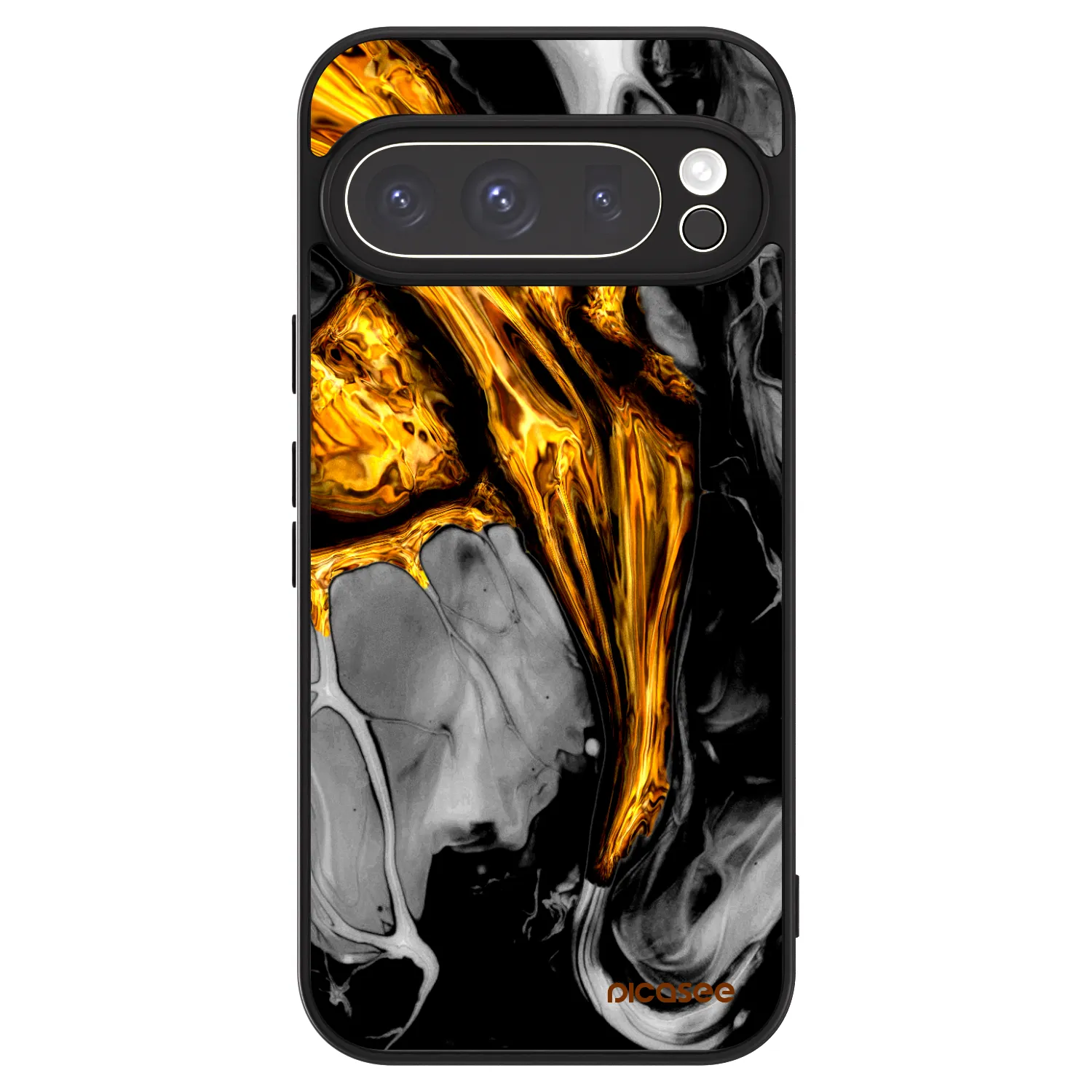 Picasee ULTIMATE CASE za Google Pixel 9 Pro XL - Black Gold