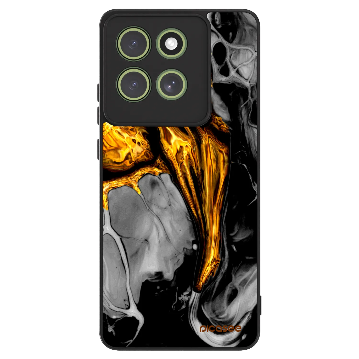 Picasee ULTIMATE CASE za Motorola Moto G86 Power 5G - Black Gold