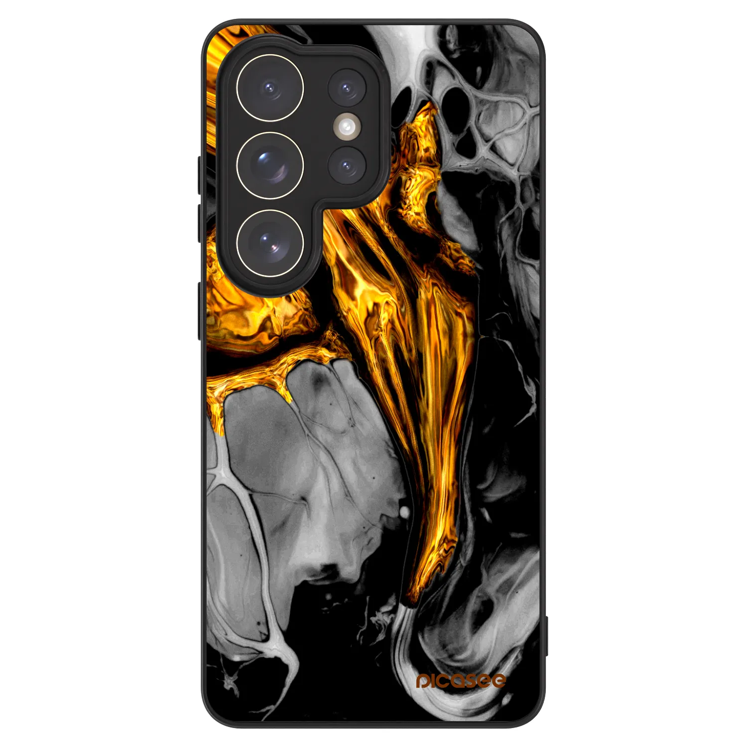 Picasee ULTIMATE CASE PowerShare za Samsung Galaxy S26 Ultra - Black Gold