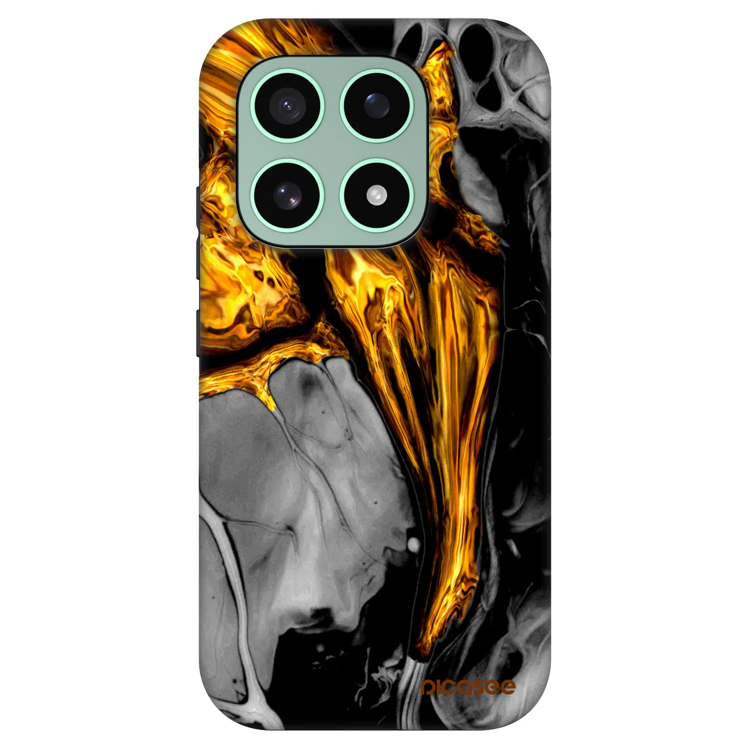 Picasee Fashion Case za Xiaomi 17 - Black Gold