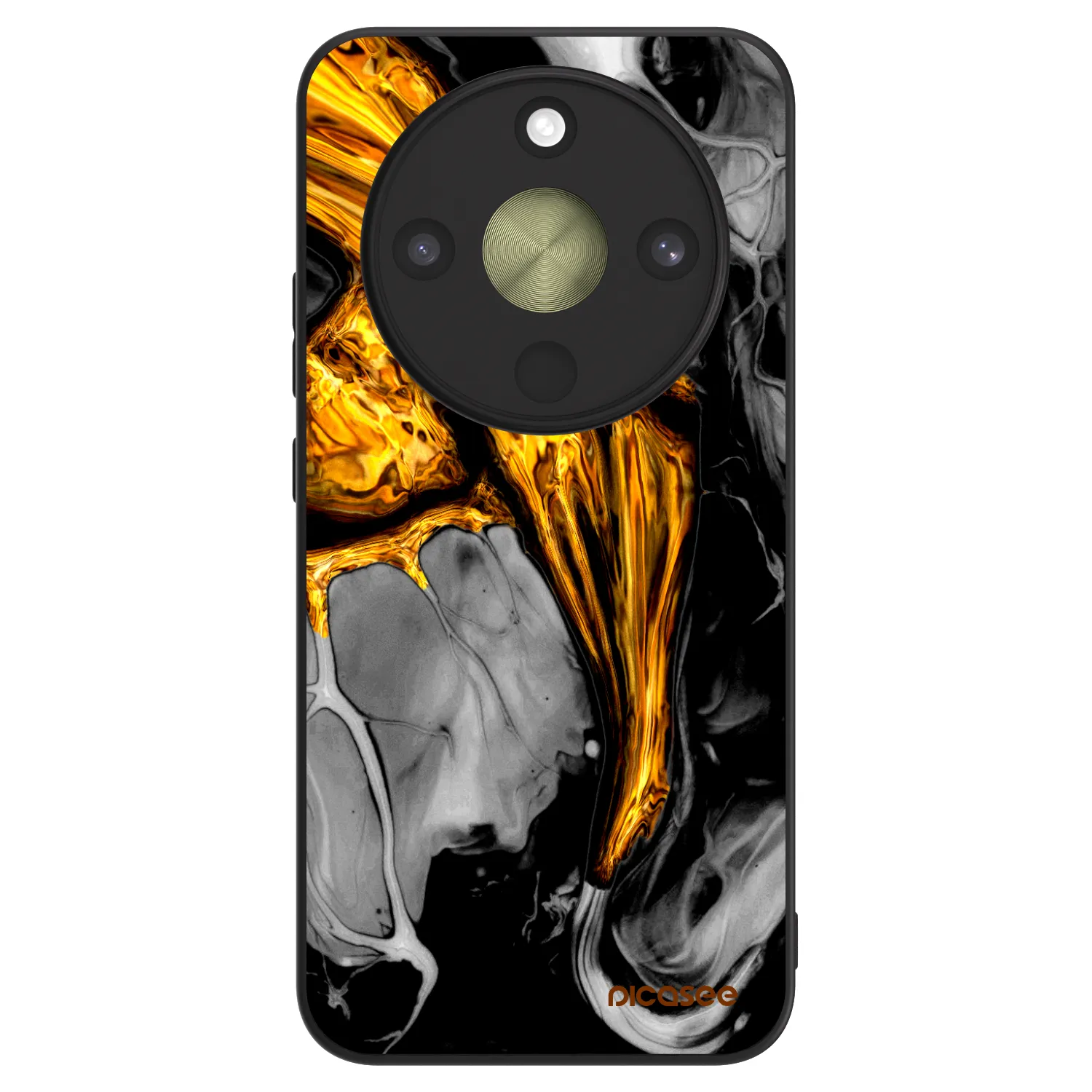 Picasee ULTIMATE CASE za Honor Magic8 Lite 5G - Black Gold