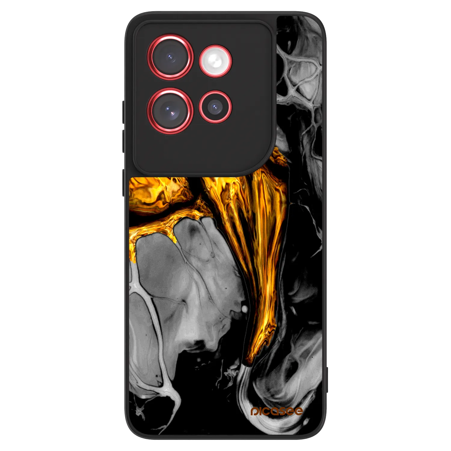 Picasee ULTIMATE CASE za Motorola Edge 60 Neo 5G - Black Gold