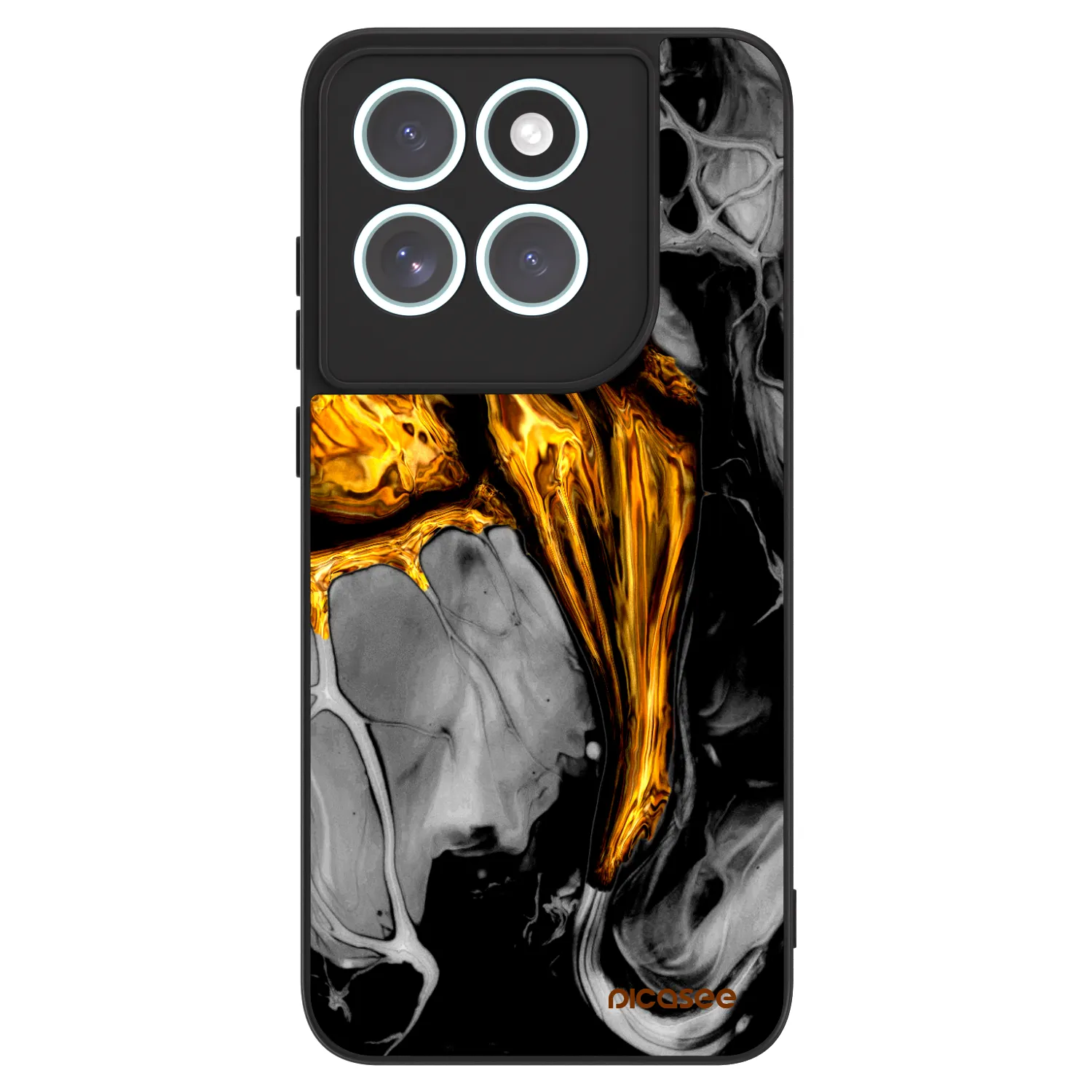 Picasee ULTIMATE CASE za Motorola Edge 70 Fusion - Black Gold