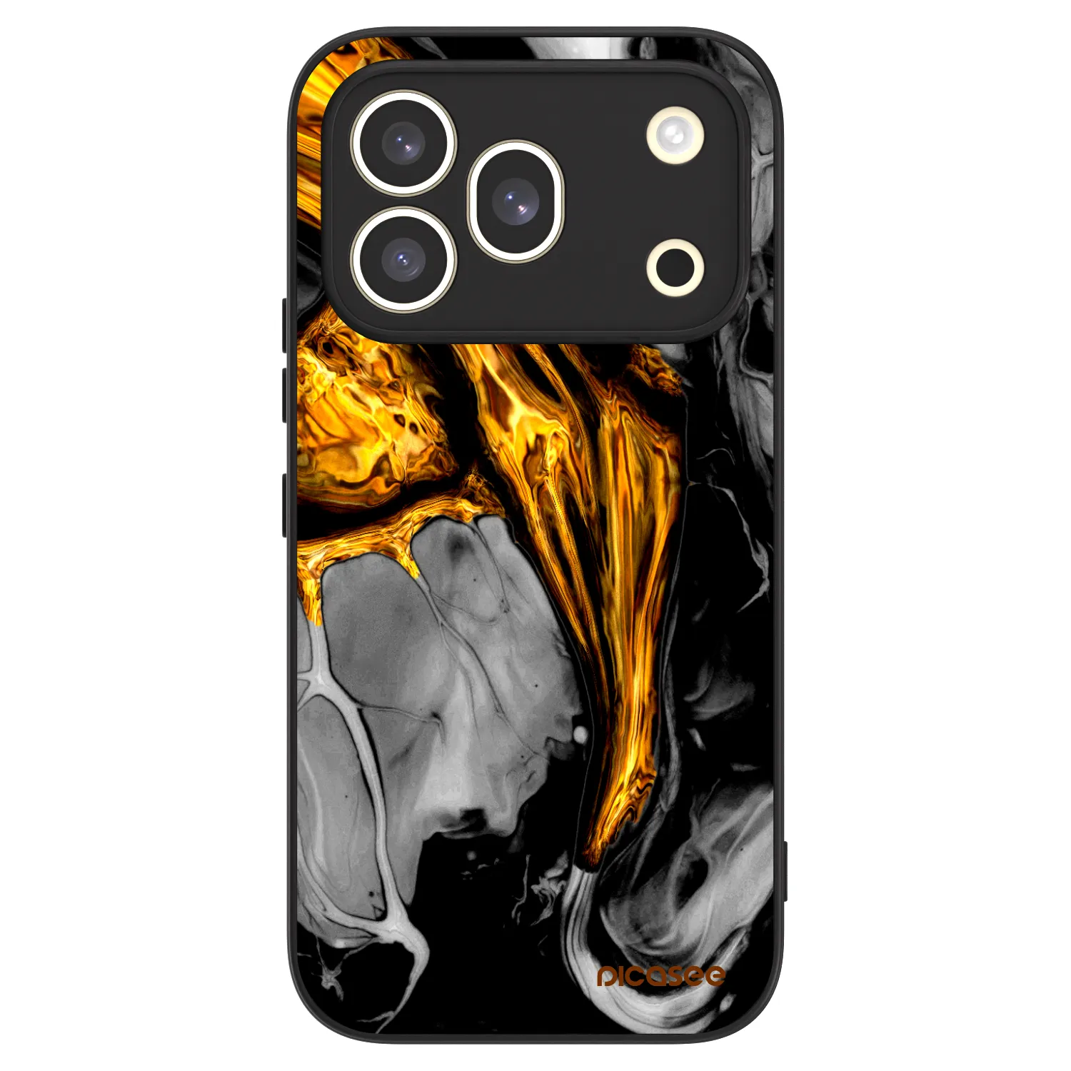 Picasee ULTIMATE CASE za Honor 600 Pro - Black Gold