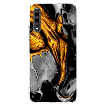 Picasee silikonski prozorni ovitek za Honor 9X Pro - Black Gold