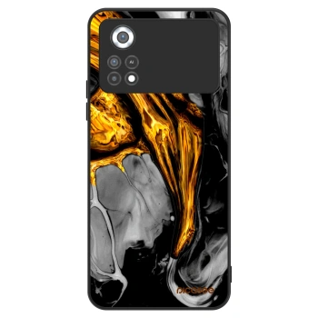 Ovitek za Xiaomi Poco X4 Pro 5G - Black Gold