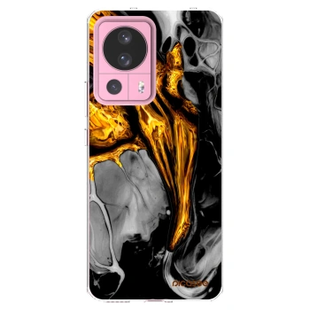 Picasee silikonski prozorni ovitek za Xiaomi 13 Lite - Black Gold