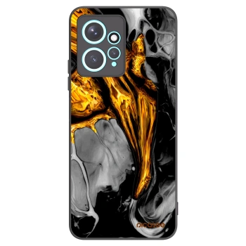 Picasee silikonski črni ovitek za Xiaomi Redmi Note 12 4G - Black Gold