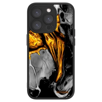 Picasee ULTIMATE CASE za Apple iPhone 15 Pro - Black Gold