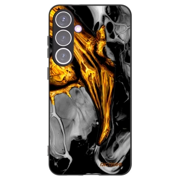 Picasee silikonski črni ovitek za Samsung Galaxy S24+ S926B 5G - Black Gold