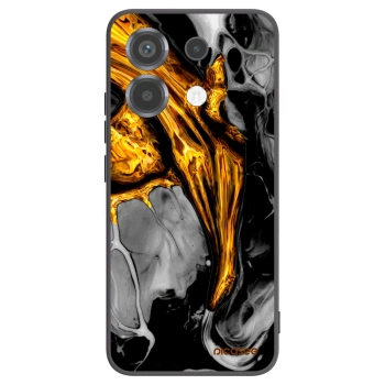 Picasee silikonski črni ovitek za Xiaomi Poco X6 - Black Gold