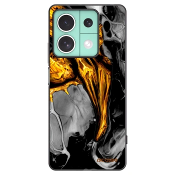 Picasee silikonski črni ovitek za Xiaomi Redmi Note 13 5G - Black Gold