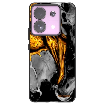 Picasee silikonski črni ovitek za Xiaomi Redmi Note 13 Pro 5G - Black Gold