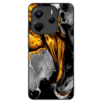 Picasee ULTIMATE CASE za Xiaomi Redmi Note 14 4G - Black Gold