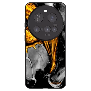 Picasee silikonski črni ovitek za Xiaomi 15 Ultra - Black Gold