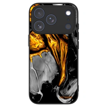 Picasee ULTIMATE CASE za Apple iPhone 17 Pro - Black Gold