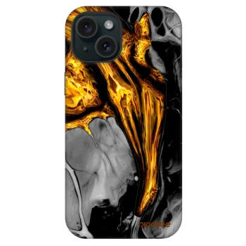 Ovitek za Apple iPhone 15 - Black Gold