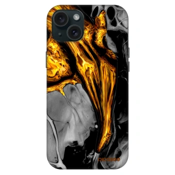 Ovitek za Apple iPhone 15 Plus - Black Gold