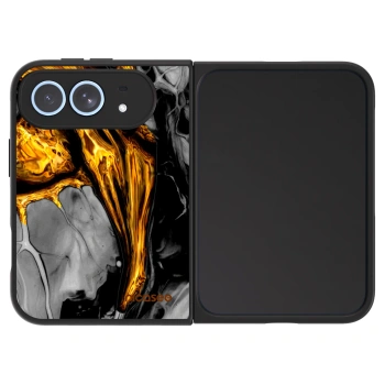 Picasee ULTIMATE CASE MagSafe za Apple iPhone Duo - Black Gold