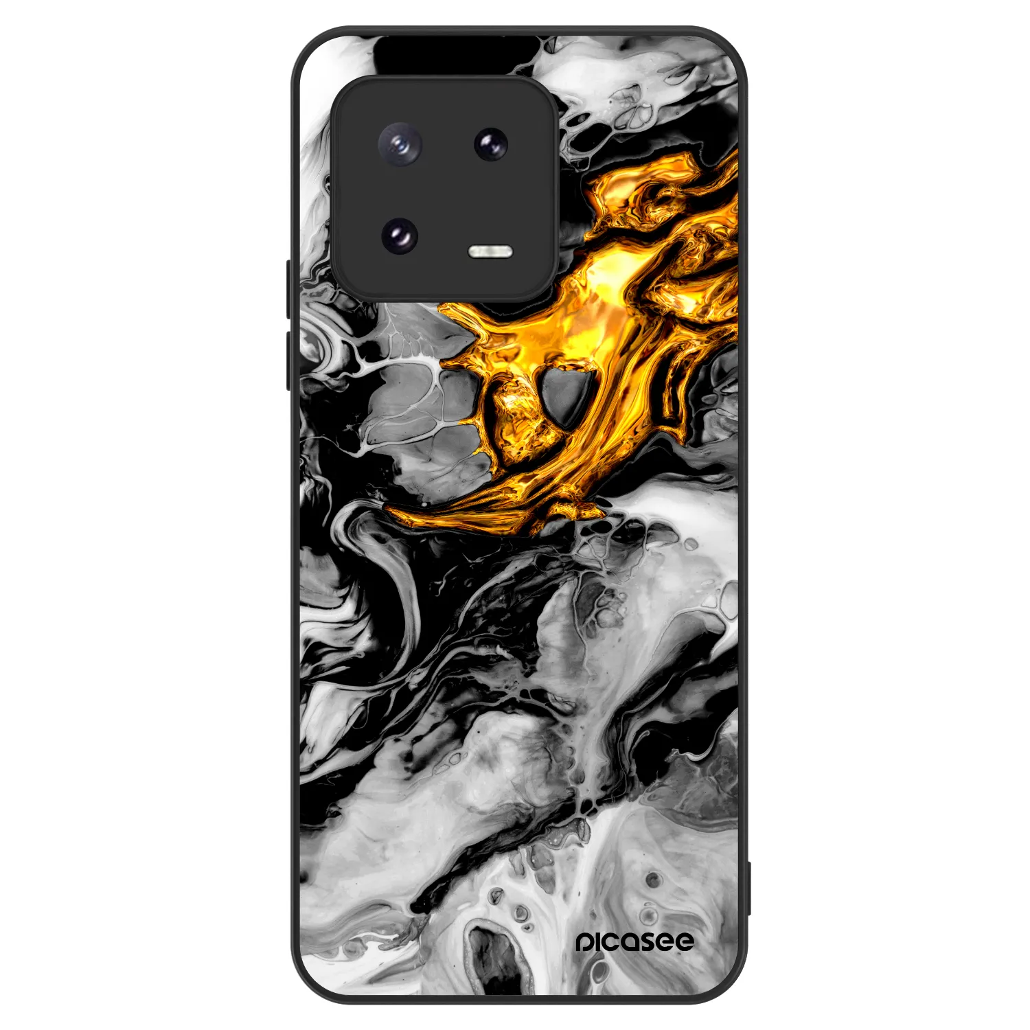 Picasee ULTIMATE CASE za Xiaomi 13 Pro - Black Gold 2