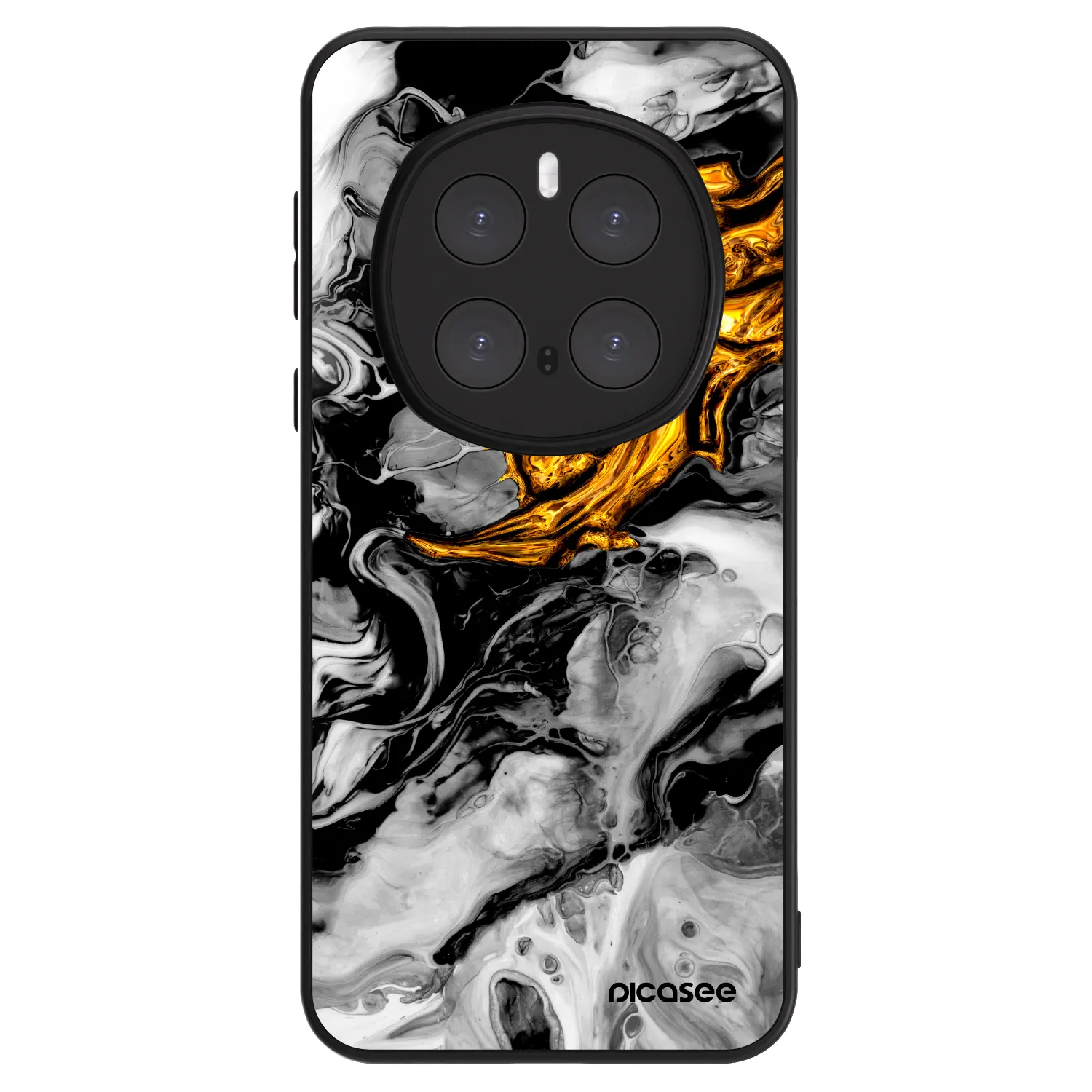 Picasee ULTIMATE CASE za Honor Magic7 Pro 5G - Black Gold 2