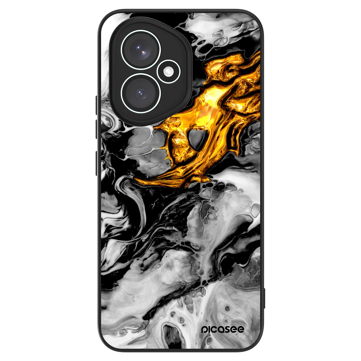 Picasee ULTIMATE CASE za Honor 400 5G - Black Gold 2